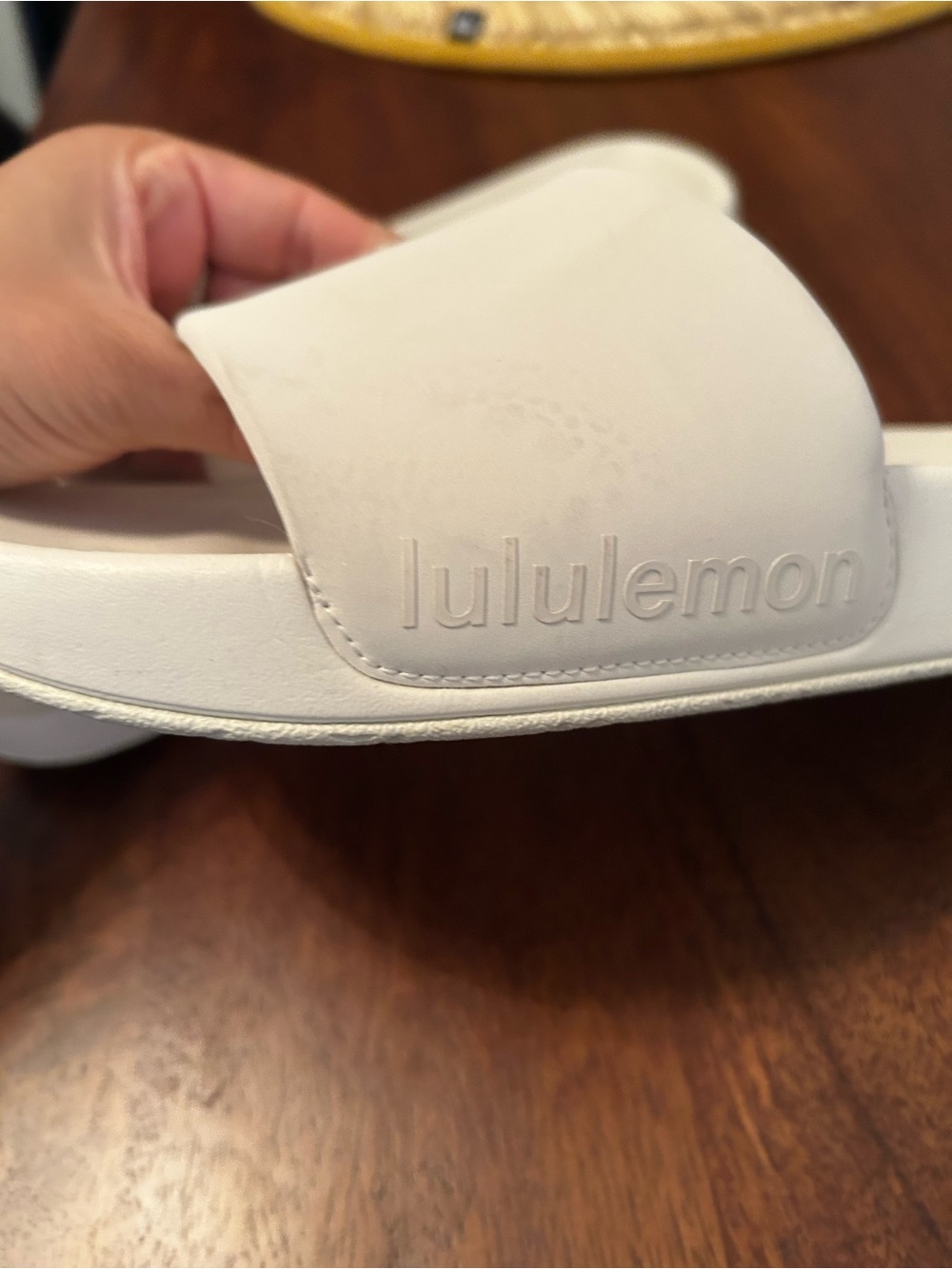 lululemon athletica White Slide Sandals - Picture 2 of 5